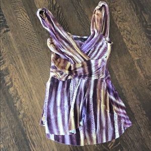 A Common Thread sleeveless print top